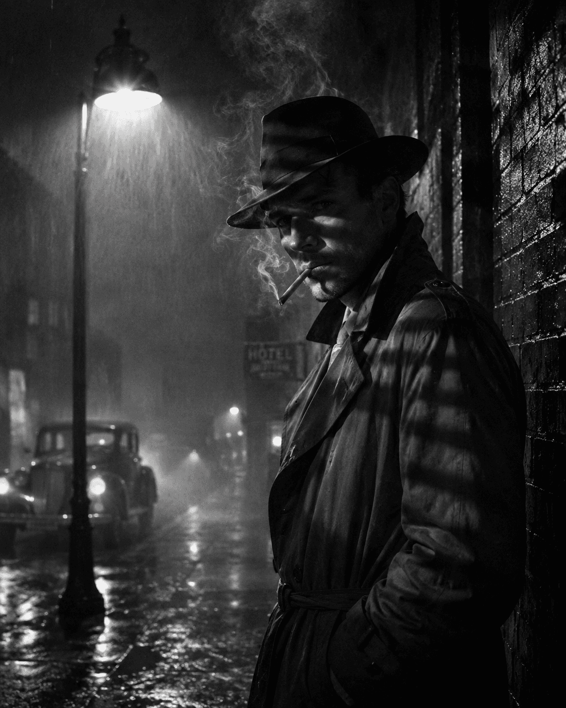 1940s Film Noir Detective