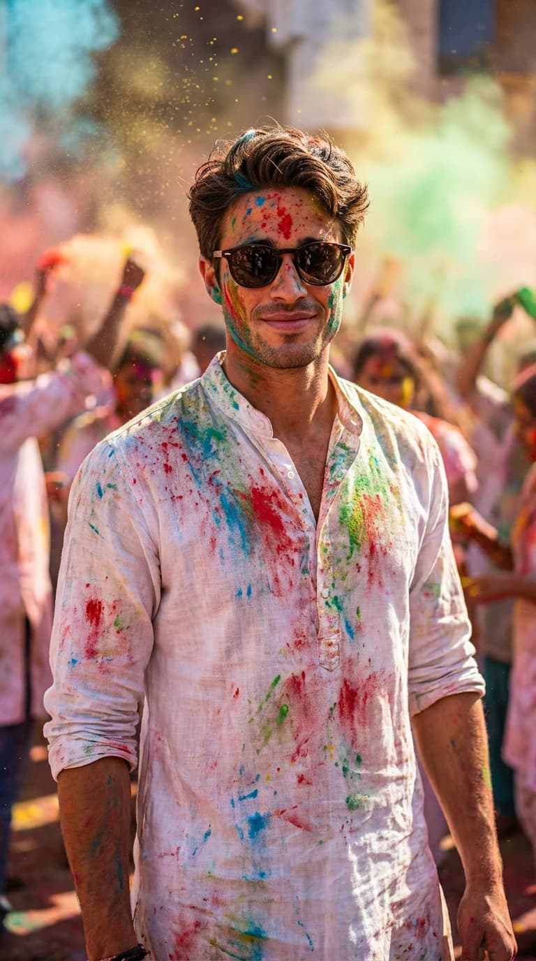 Male Portrait – Fashion Festival Look