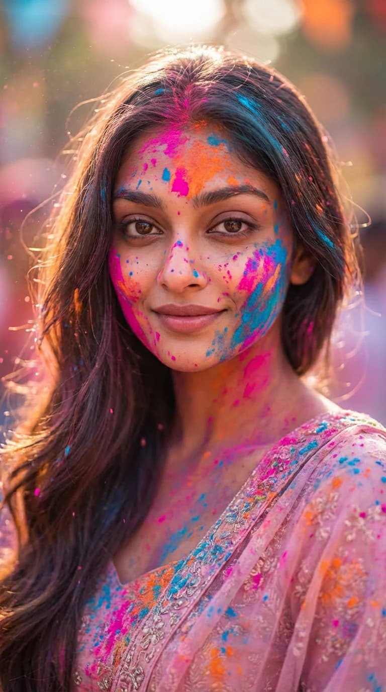 Female Portrait – Artistic Close-Up