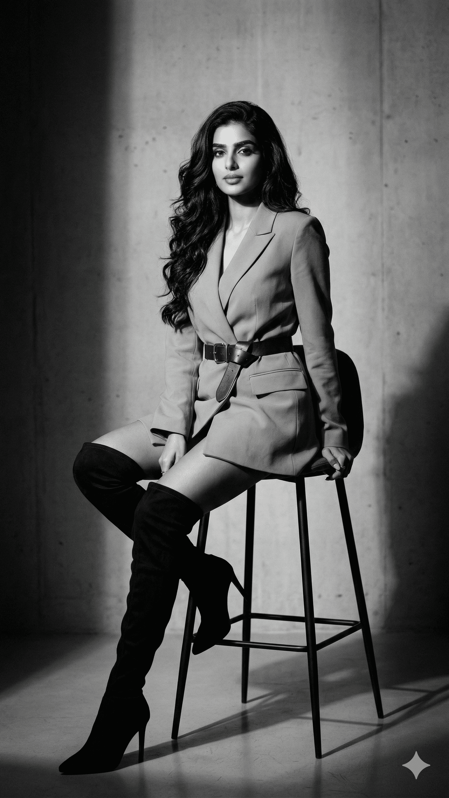 Elegant Black and White Fashion