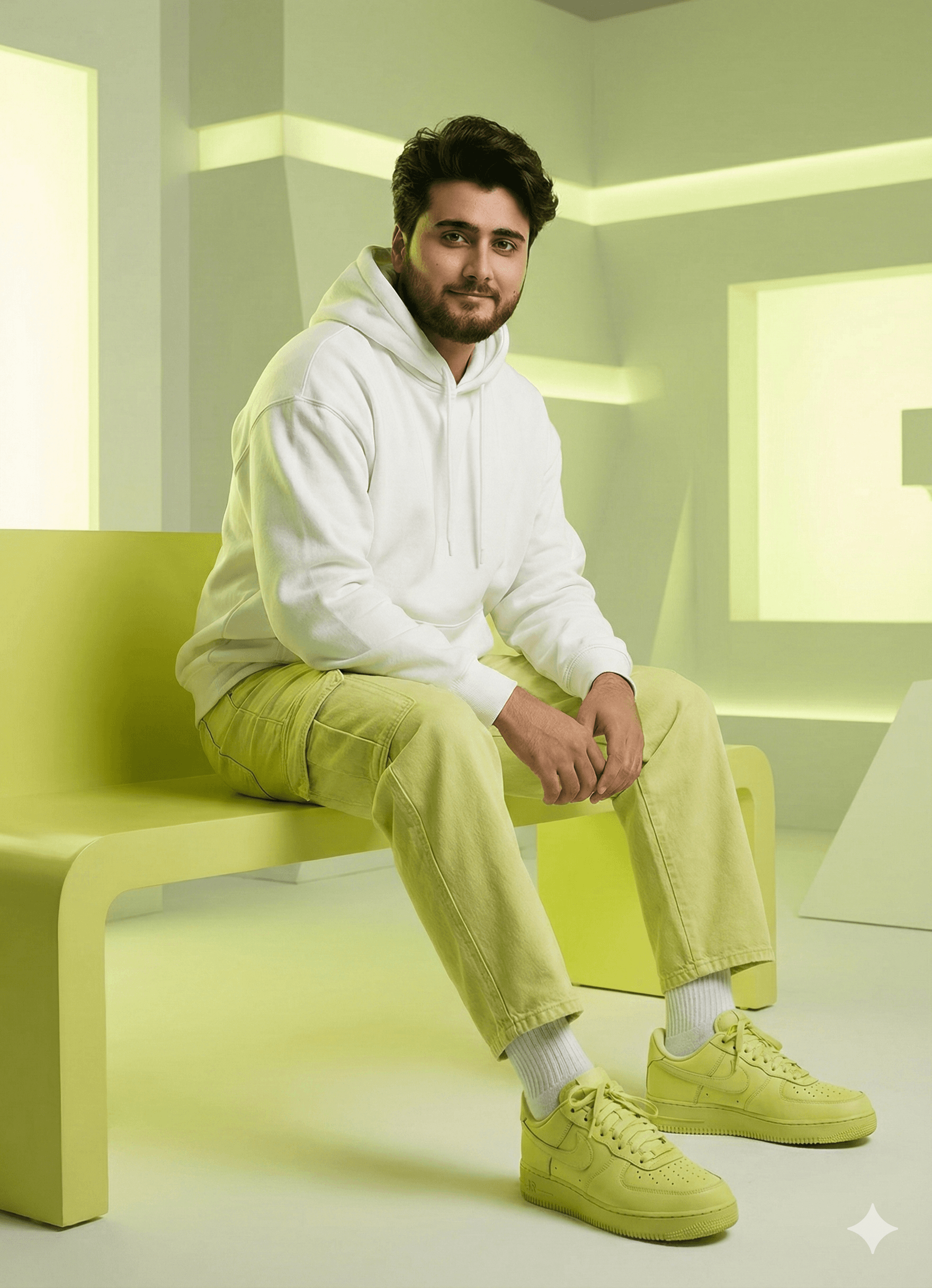 Lemon Green Oversized